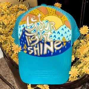 CAP•tivated by Kasey Hand-painted Trucker